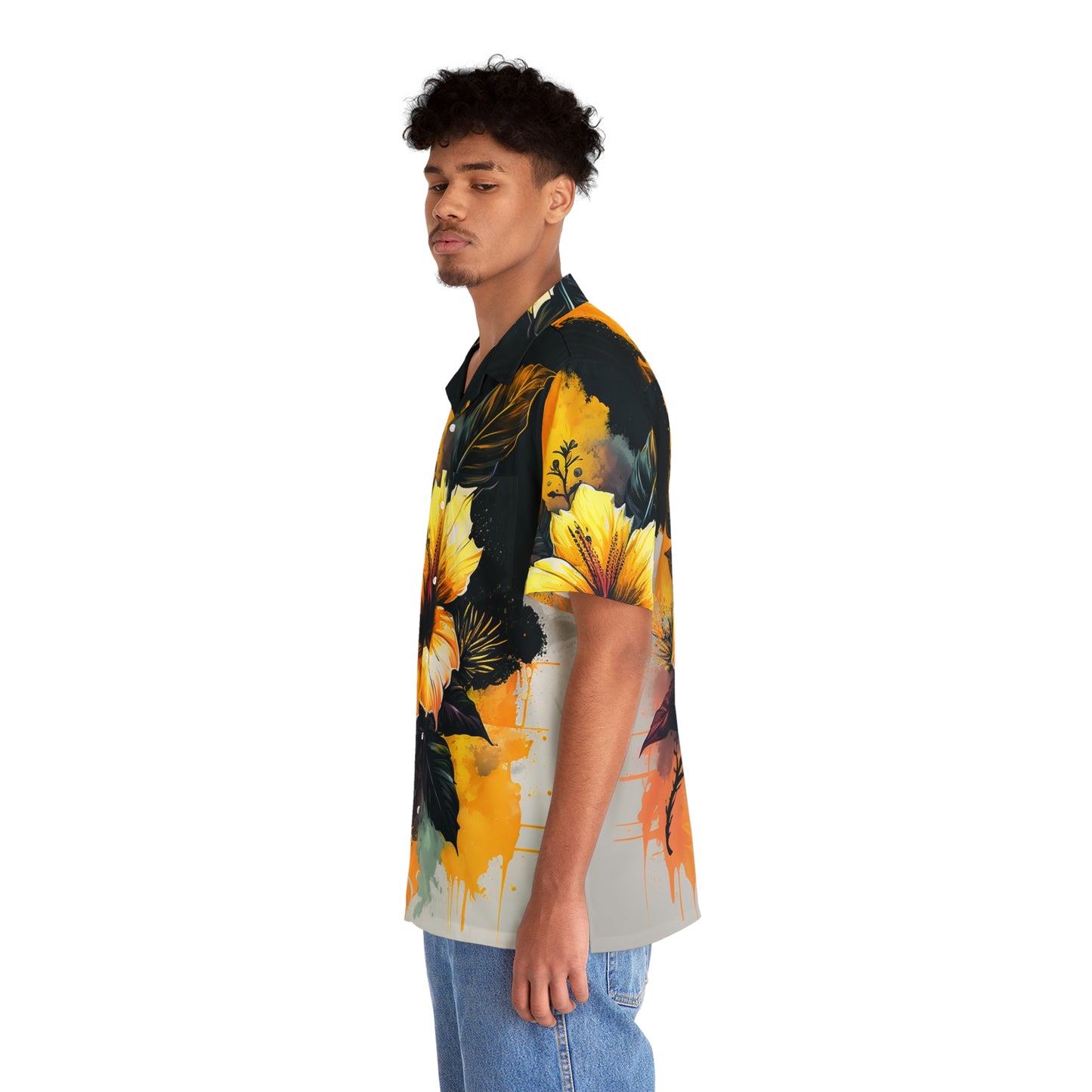 Custom Aloha Shirt - Aloha Hibiscus