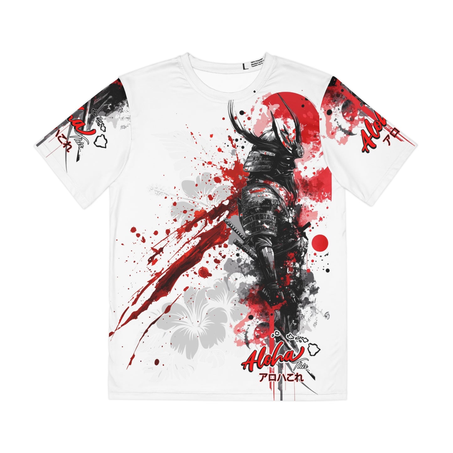 Samurai Overprint T-Shirt (Polyester)