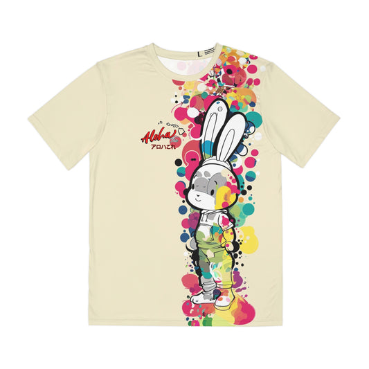 Bunny Overprint T-Shirt (Polyester)