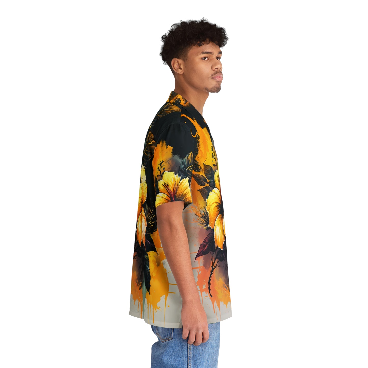 Custom Aloha Shirt - Aloha Hibiscus