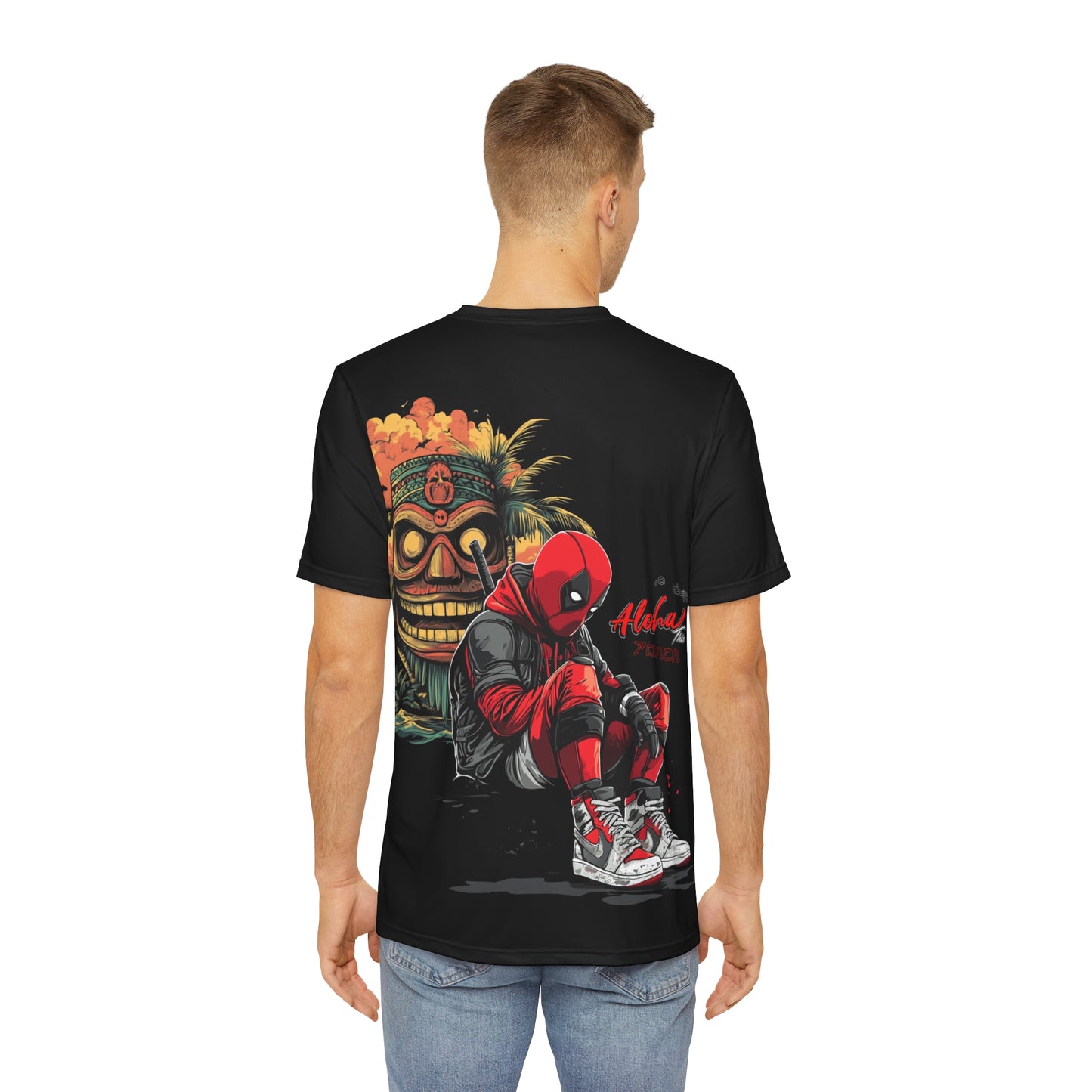 Deadpool 3 Overprint T-Shirt (Polyester)