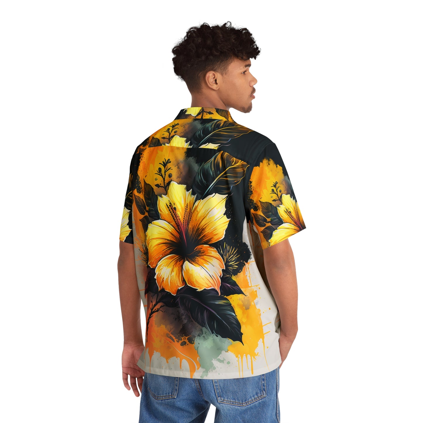 Custom Aloha Shirt - Aloha Hibiscus