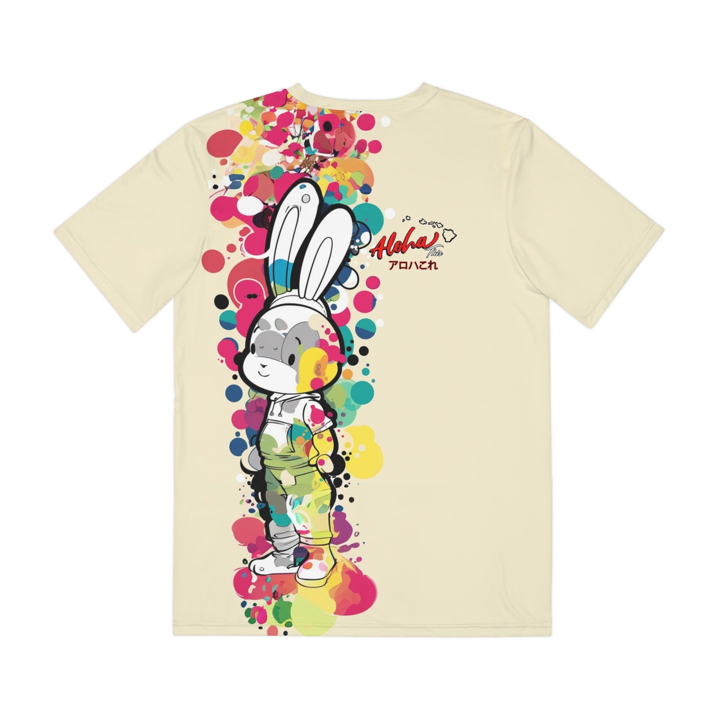 Bunny Overprint T-Shirt (Polyester)