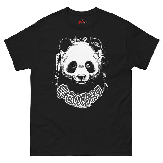 Panda Happy Beginnings Men's classic tee