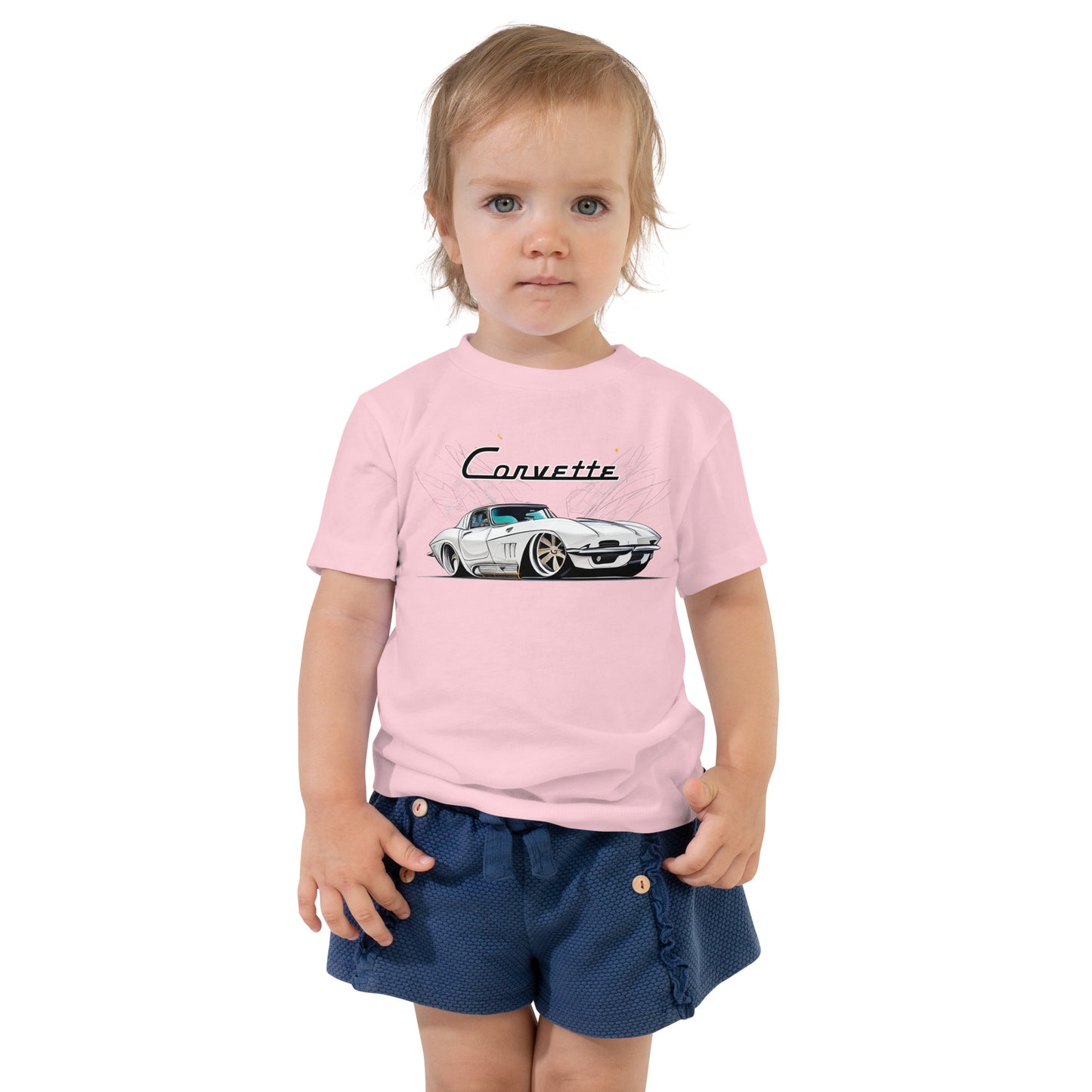 Classic Corvette Toddler Short Sleeve Tee
