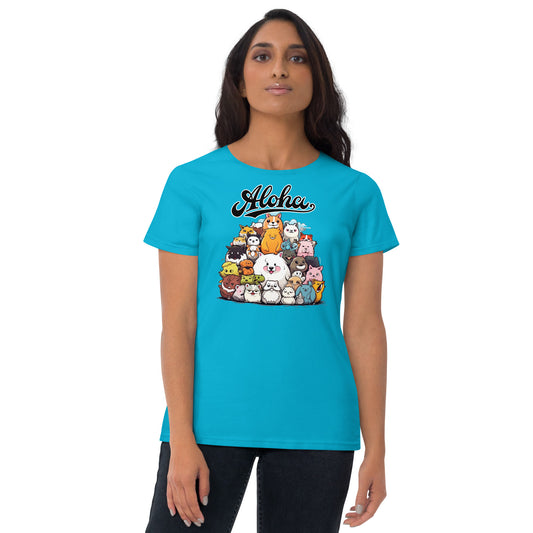Aloha Animals Women's short sleeve t-shirt